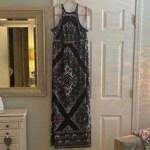 INC Paisley print maxi dress